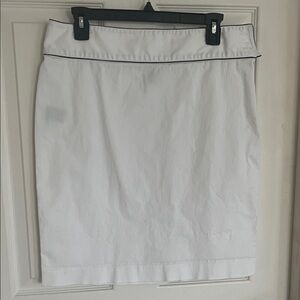 Lauren Ralph Lauren Crisp White Mini Skirt